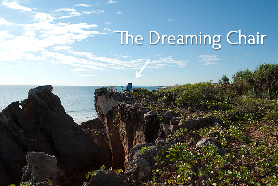 The Dreaming Chair only a few kilometres from the proposed Gas Hub