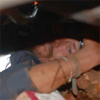 Protestor locked on for 6 hours