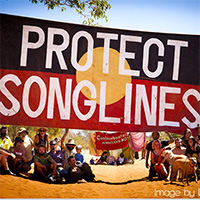 Community blockade stops Woodside